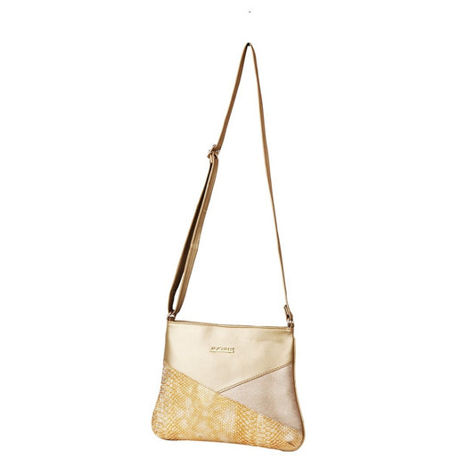 Pochette Textured Sling Bag(Gold)