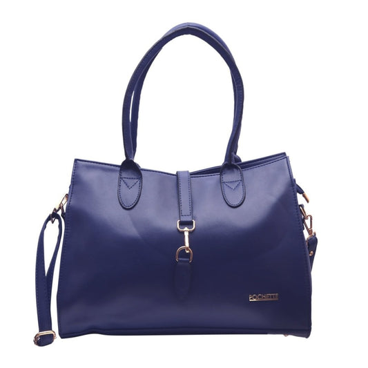 Pochette Azure Blue Handbag. - HANDBAGS
