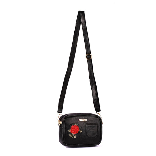 Pochette Box/Fanny Sling Bag(Black) - SLING BAG
