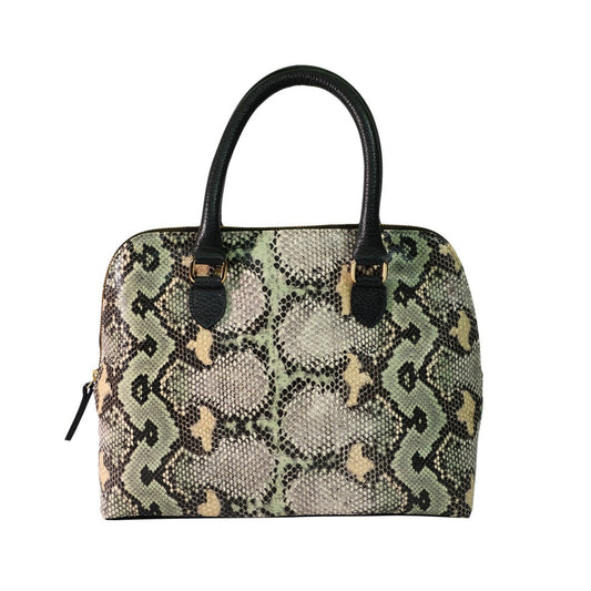 Pochette Half Moon Bag (Snake Pattern)-Pure Leather