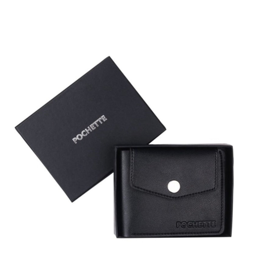 Pochette Mini Wallet (Black). - wallets