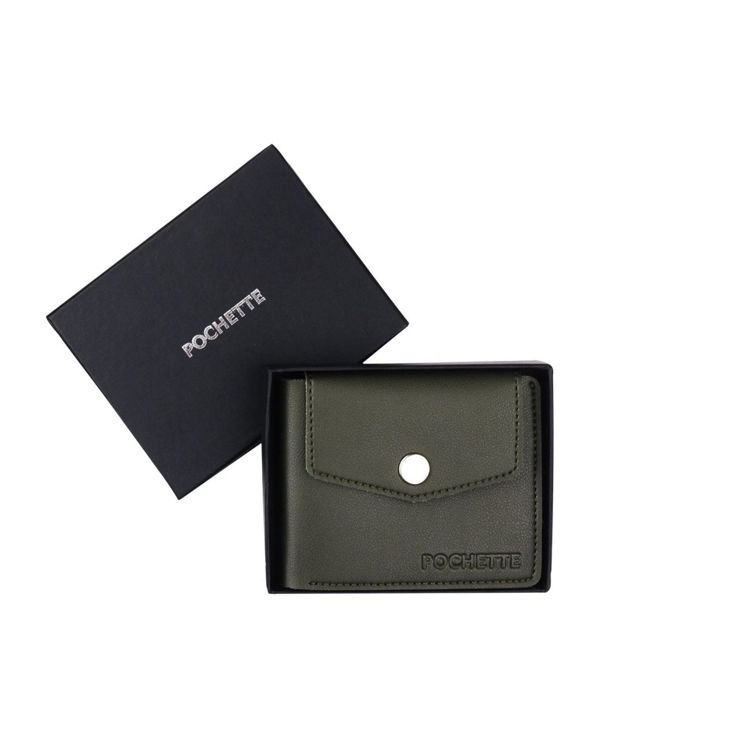 Pochette Mini Wallet (Olive Green) - wallets