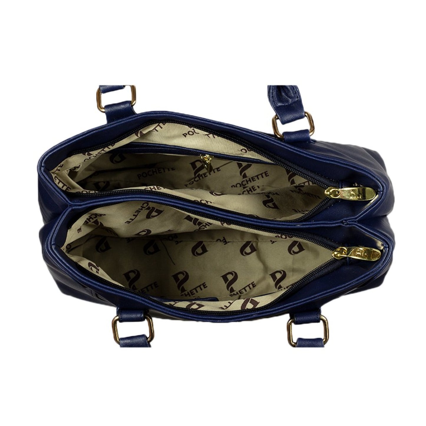 Pochette Navy Handbag. - HANDBAGS