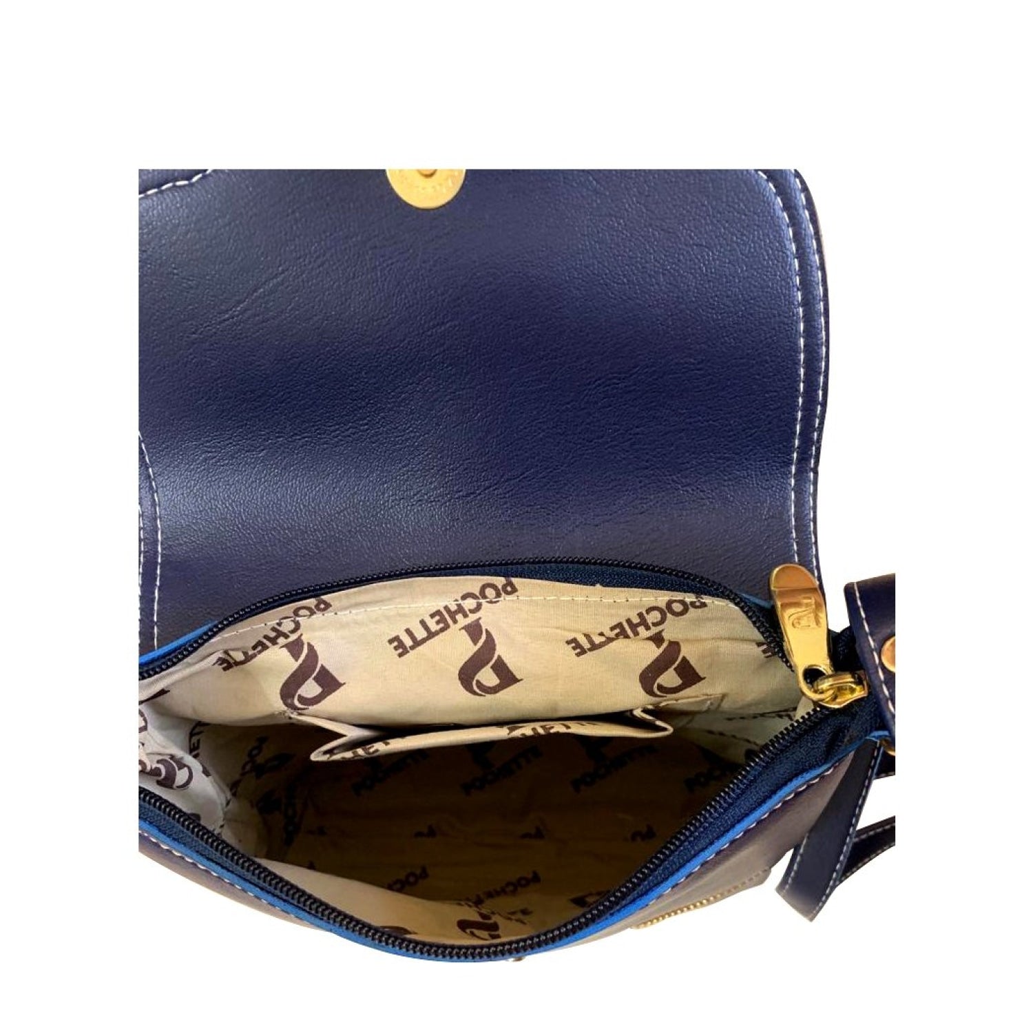 Pochette Navy Sling Bag. - SLING BAG