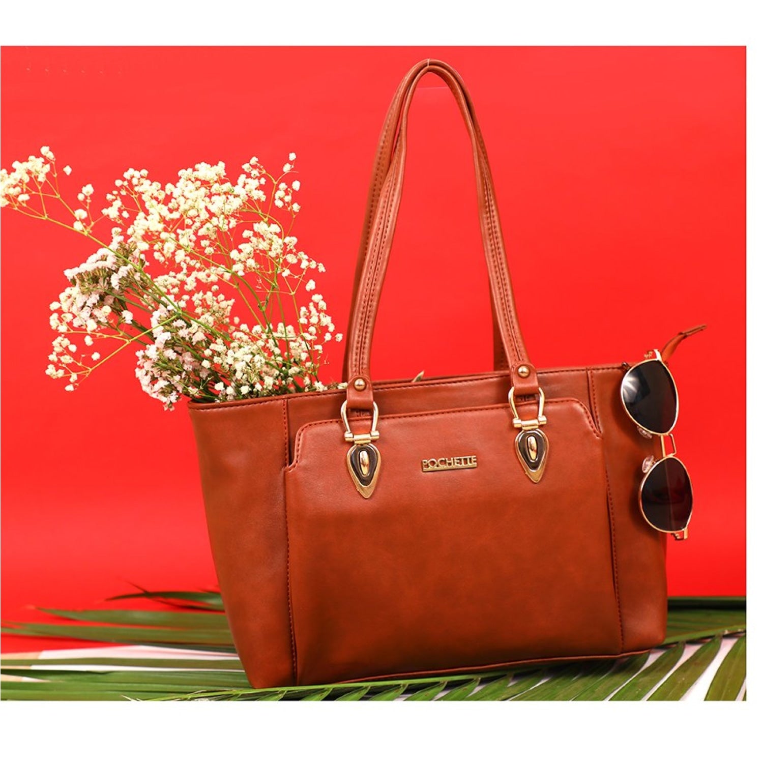 Pochette Pecan Handbag. - HANDBAGS