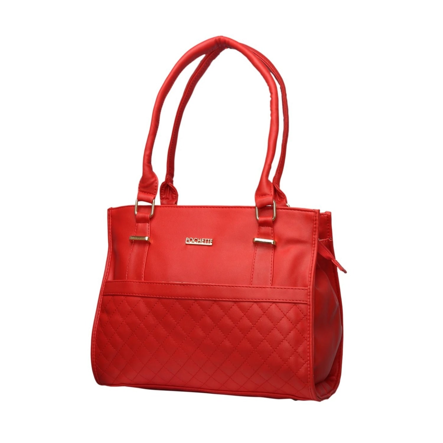 Pochette Red Handbag. - HANDBAGS