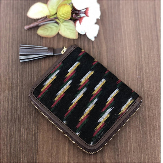 Pochette Stripes Ikat Wallet For Women - wallets
